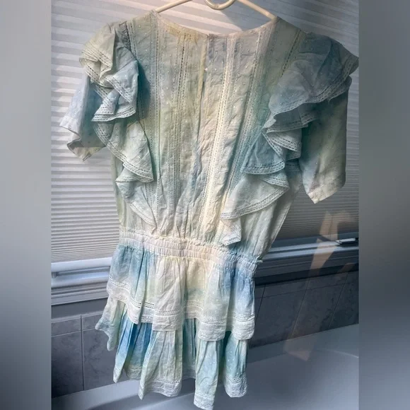 Loveshackfancy Natasha dress -lily pond - Picture 4 of 7